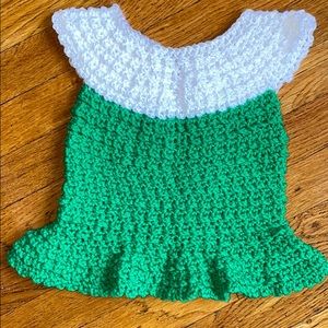 Vestido para bebé a dos colores.NUEVO